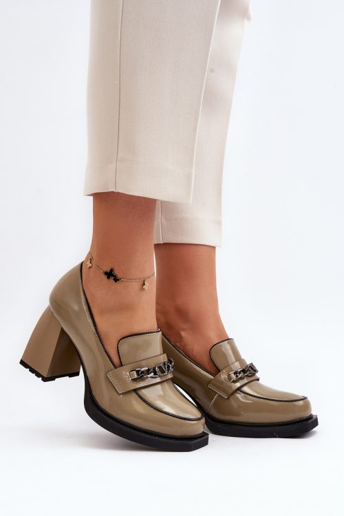 1018756 Block heel pumps model 193347 Step in style