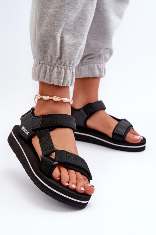 Platform sandals model 198191 Step in style
