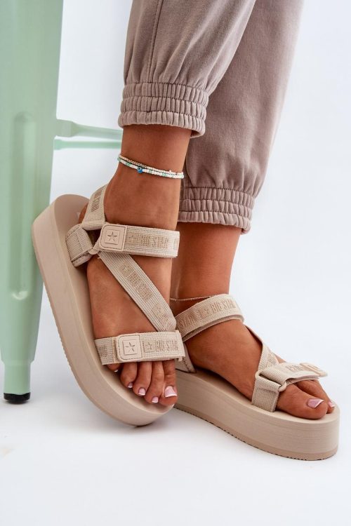 Platform sandals model 198194 Step in style