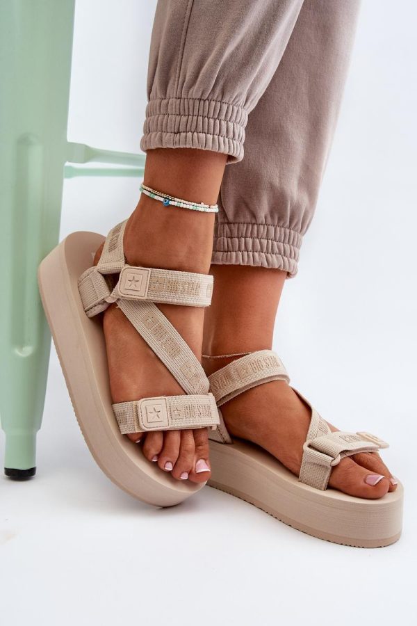 Platform sandals model 198194 Step in style