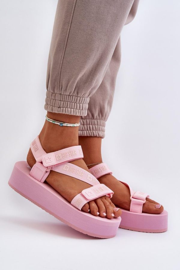 Platform sandals model 198197 Step in style
