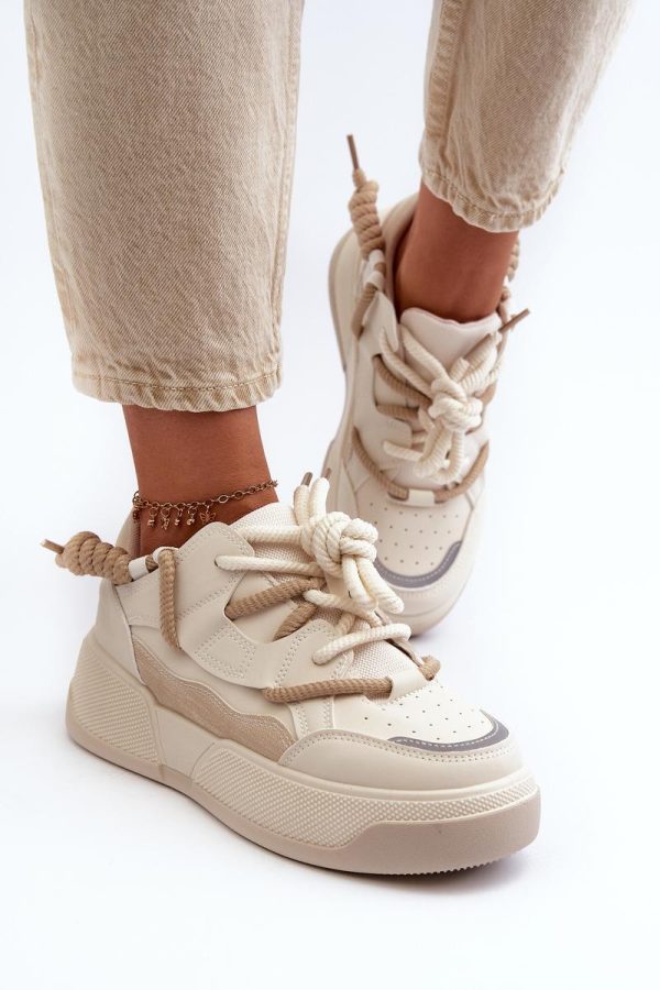 Platform sneakers model 198214 Step in style