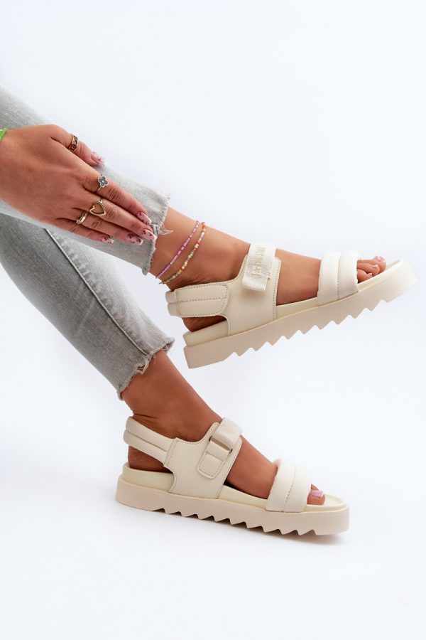Platform sandals model 198790 Step in style