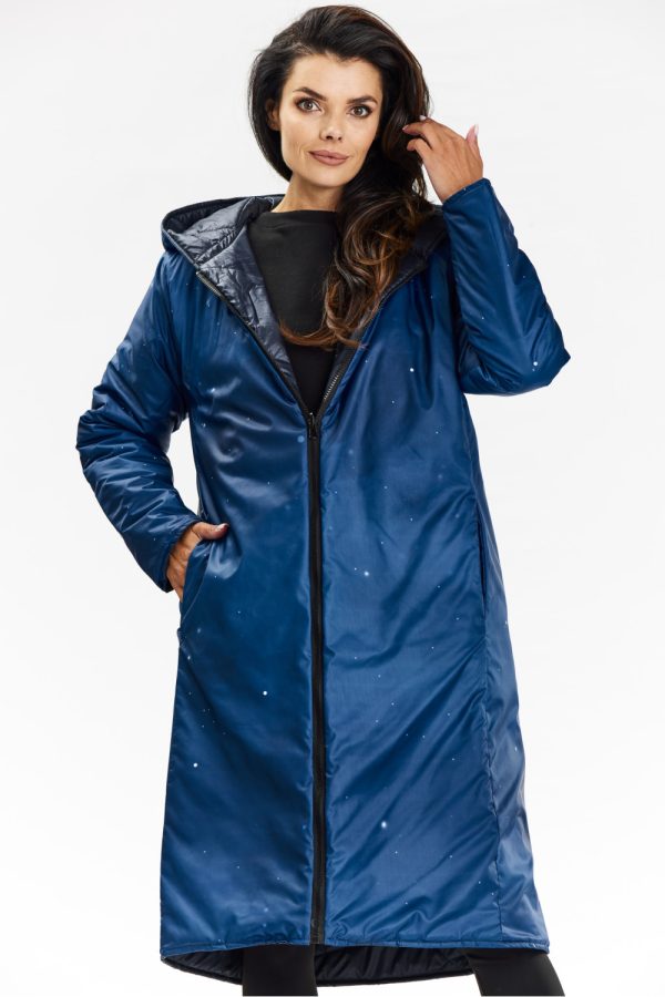 Coat model 200548 awama