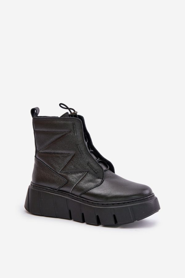 Platform boots model 202821 Step in style