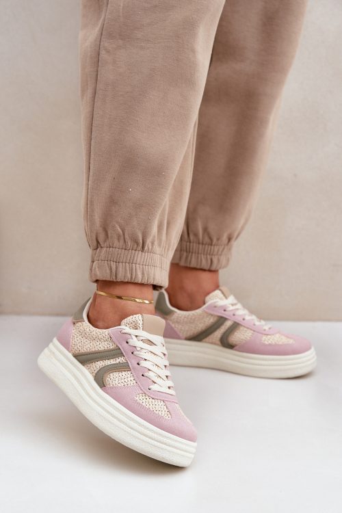 Platform sneakers model 205951 Step in style