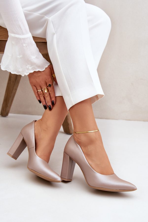 Block heel pumps model 206819 Step in style