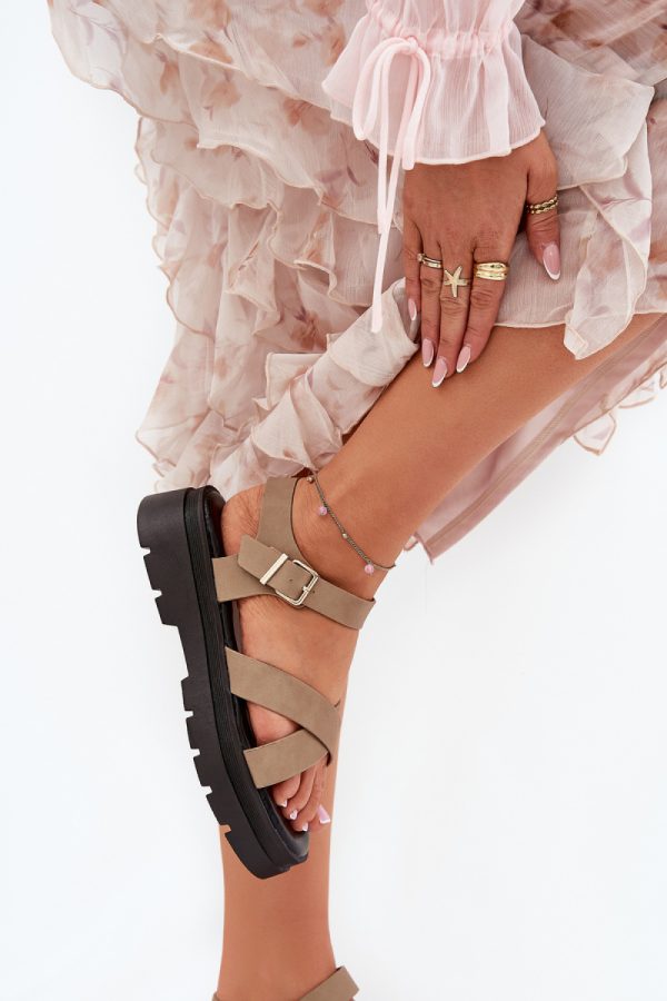 Platform sandals model 209896 Step in style