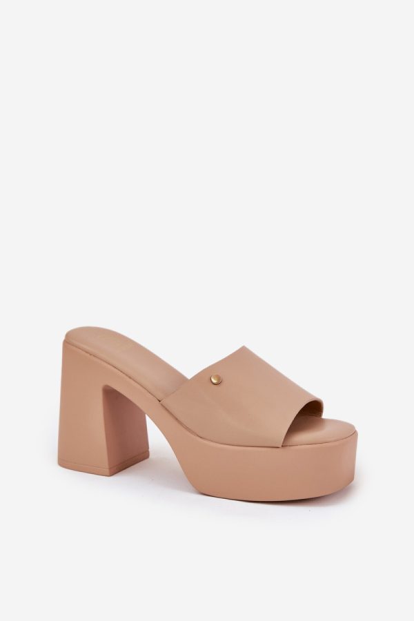 Heeled sandals model 209944 Step in style