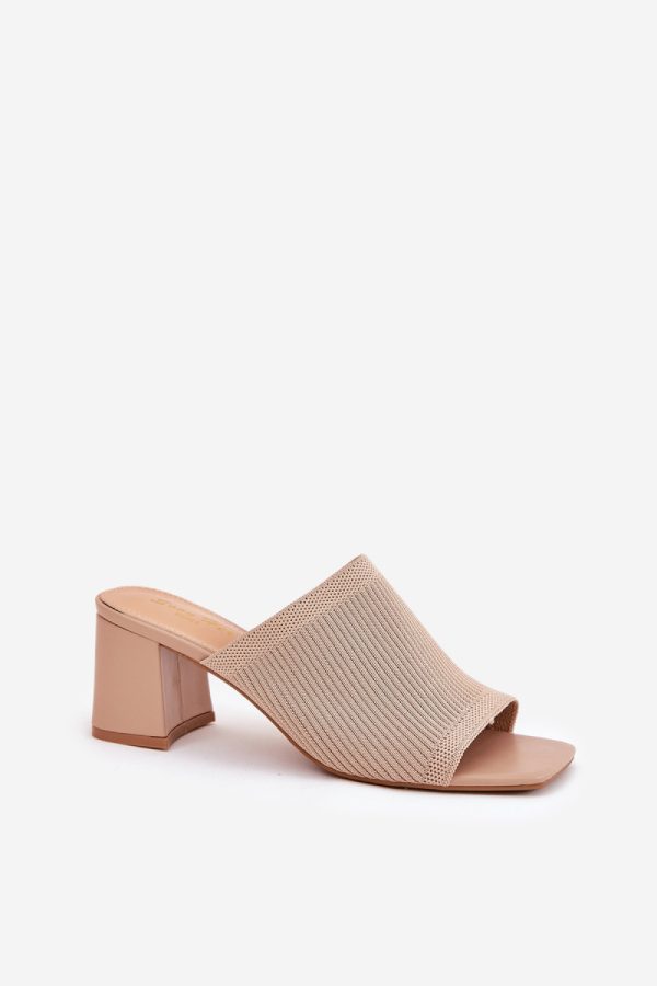 Heeled sandals model 211021 Step in style