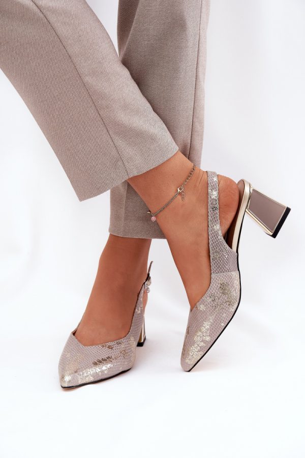 Heel sandals model 211372 Step in style