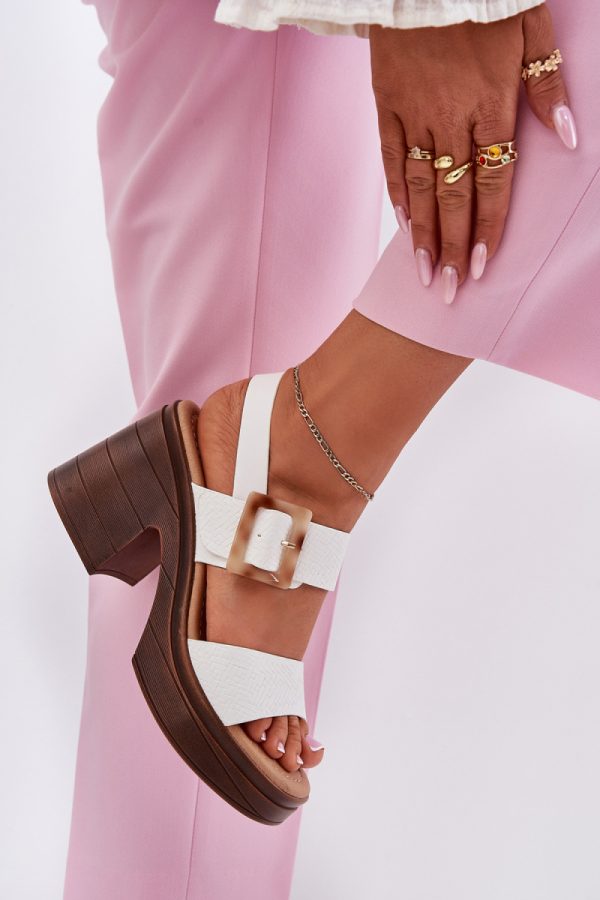 Heel sandals model 213008 Step in style