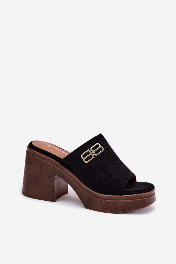 Heeled sandals model 213037 Step in style