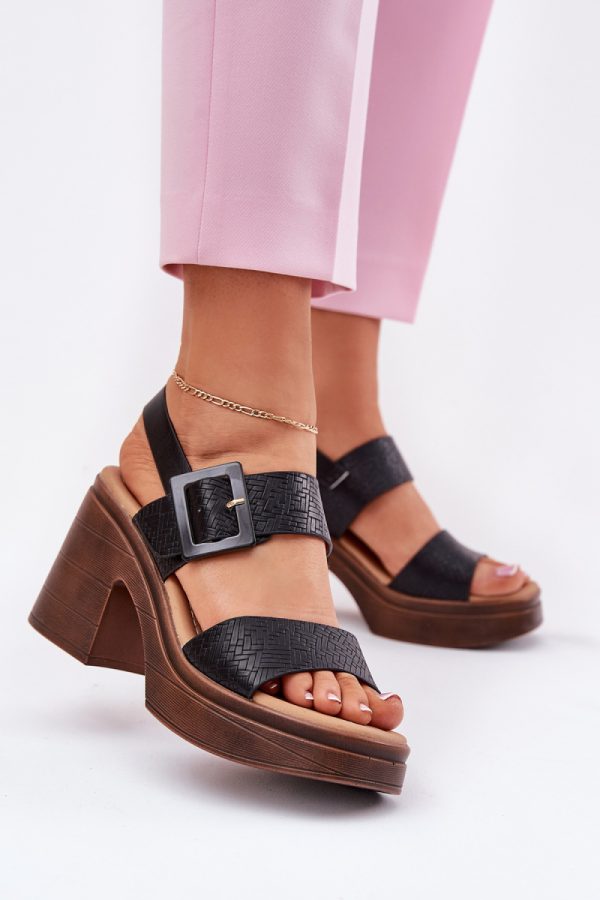 Heel sandals model 213164 Step in style
