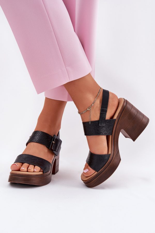 Heel sandals model 213164 Step in style