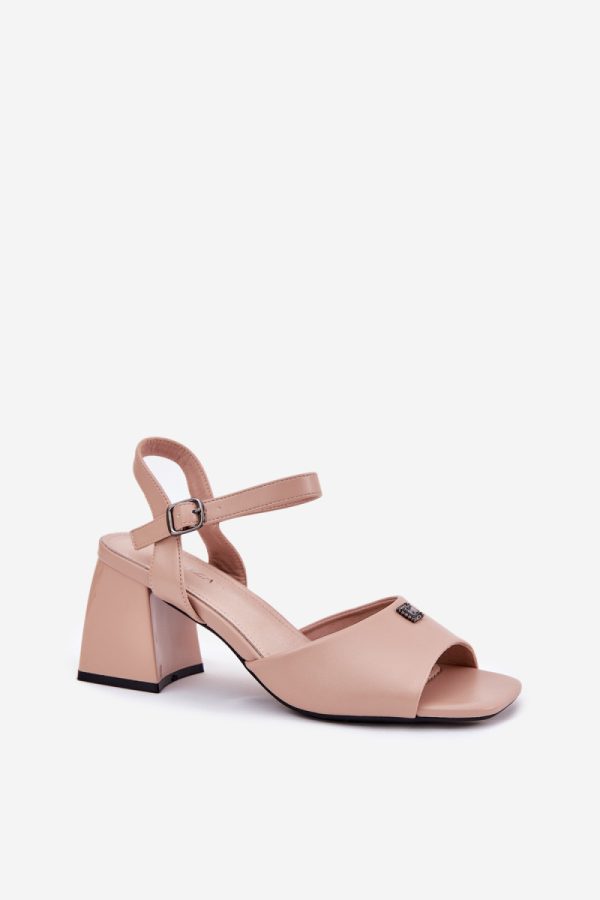 Heel sandals model 213185 Step in style