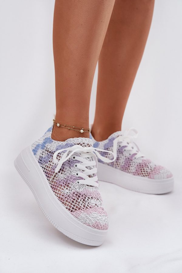 Platform sneakers model 214079 Step in style