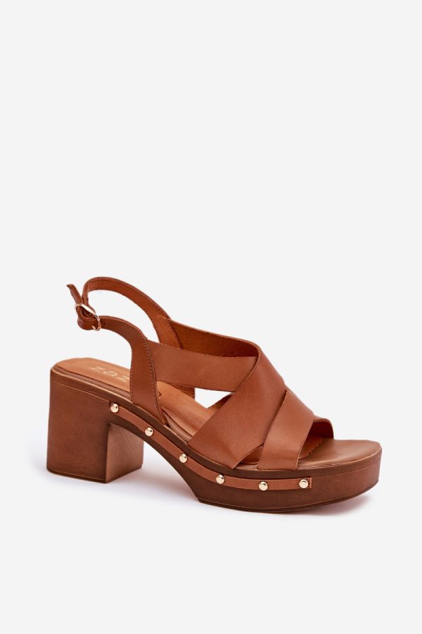 Heel sandals model 214390 Step in style