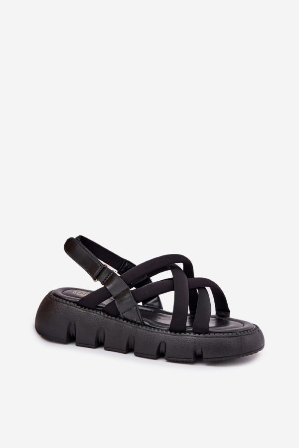 Platform sandals model 214728 Step in style