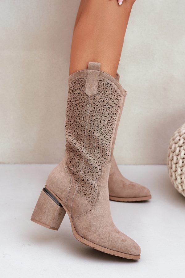 Open-work Boots model 218494 Step in style