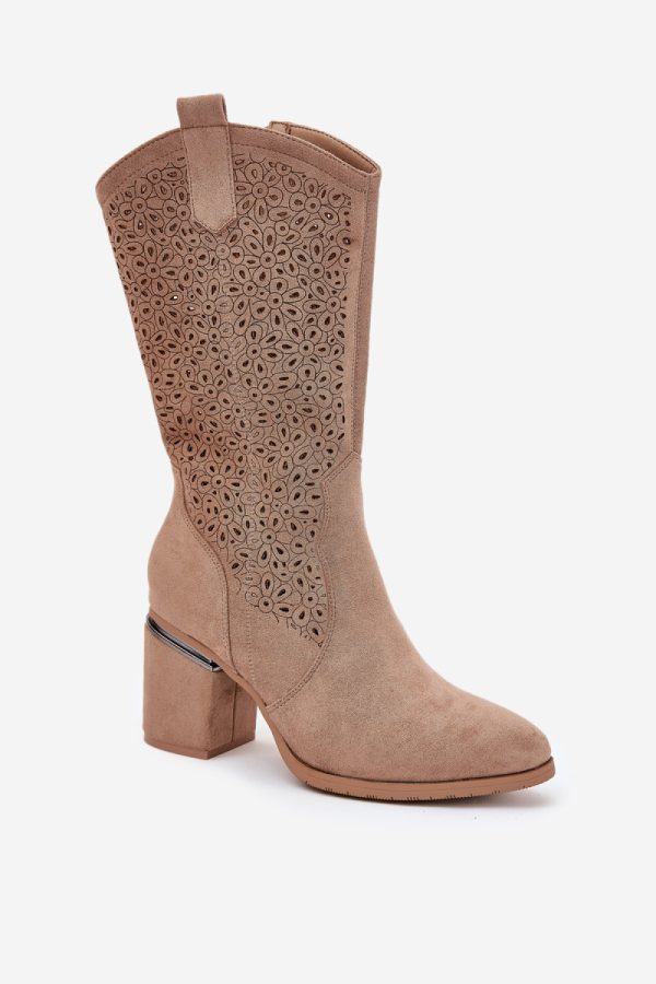 Open-work Boots model 218494 Step in style