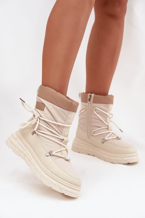 Snow boots model 220527 Step in style