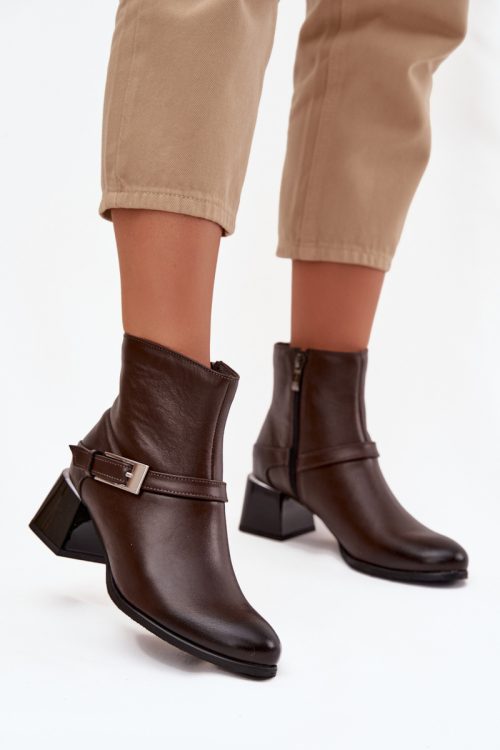 1101602 Heel boots model 220702 Step in style