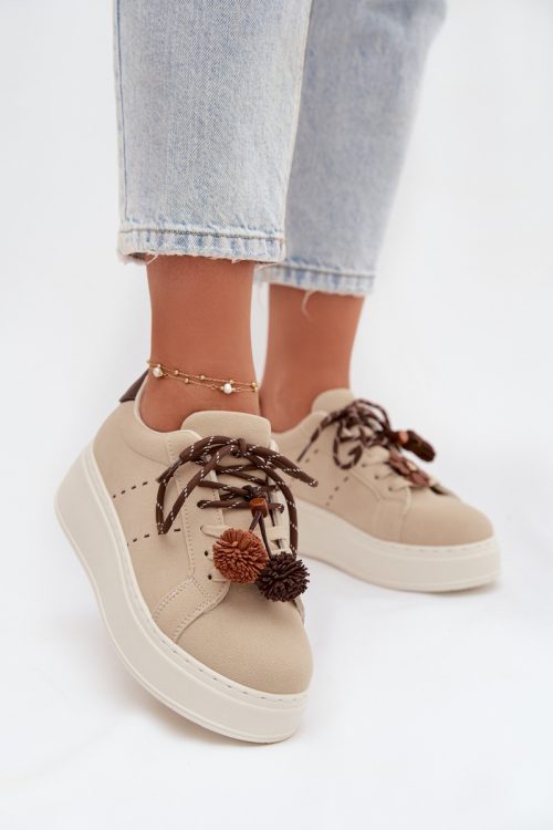 Platform sneakers model 223587 Step in style