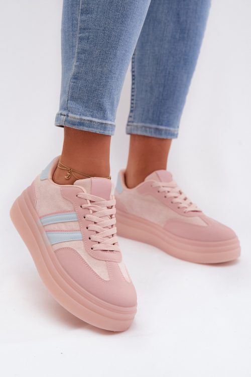 Platform sneakers model 224407 Step in style