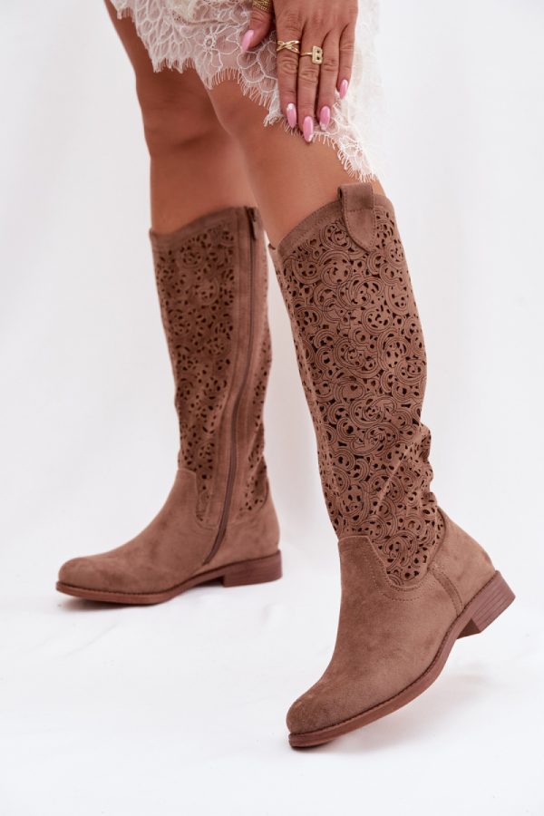 Open-work Boots model 224442 Step in style