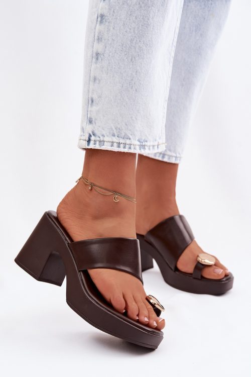 Heeled sandals model 225376 Step in style