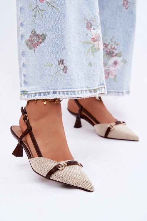 Heel sandals model 227445 Step in style