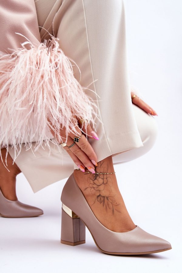 972201 Block heel pumps model 177681 Step in style