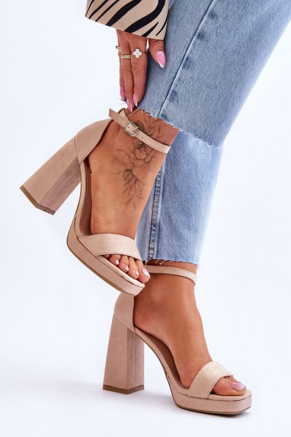 Heel sandals model 179871 Step in style