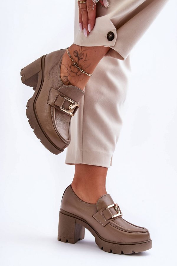 990743 Heeled low shoes model 183958 Step in style